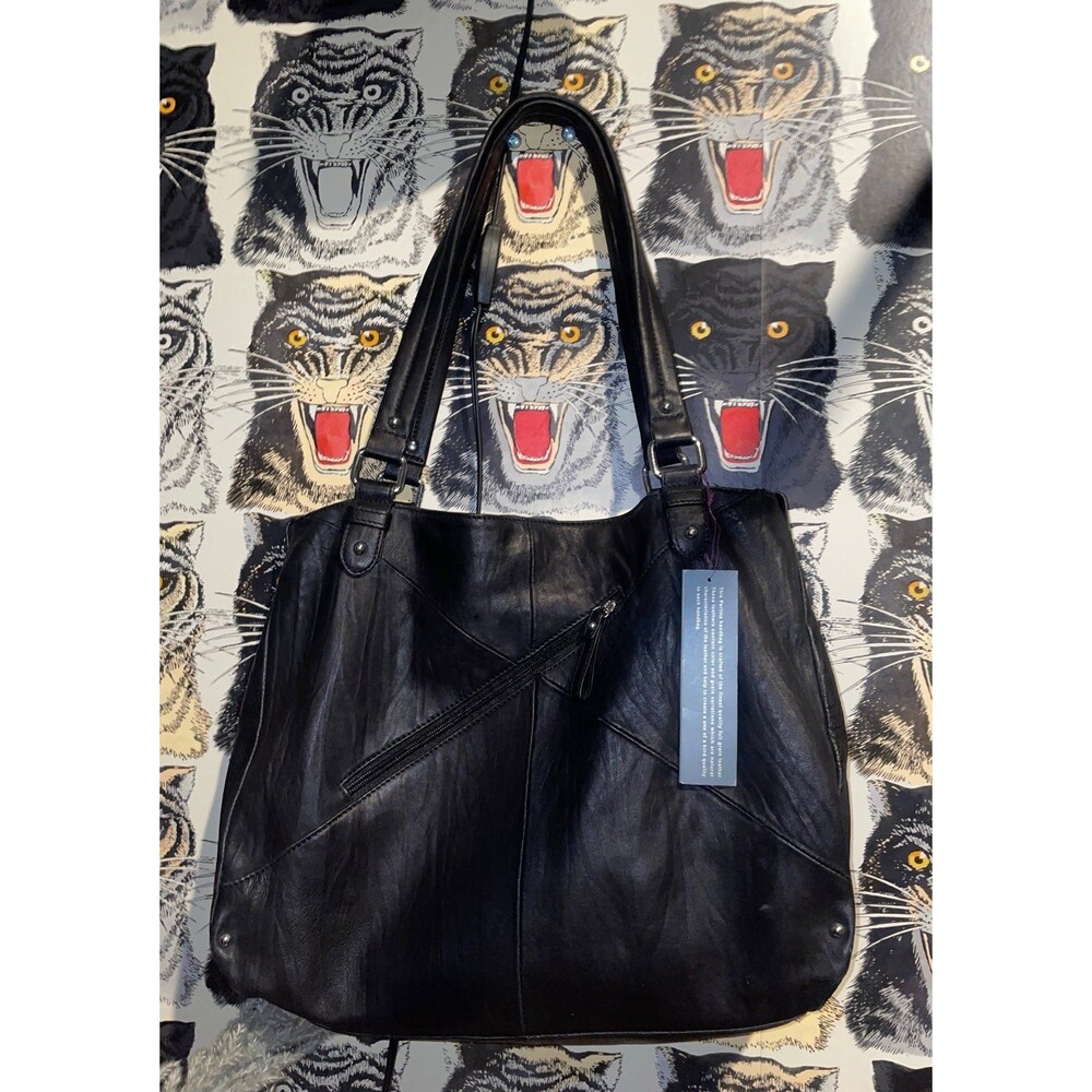 Perlina New York Leather Sandra Purse